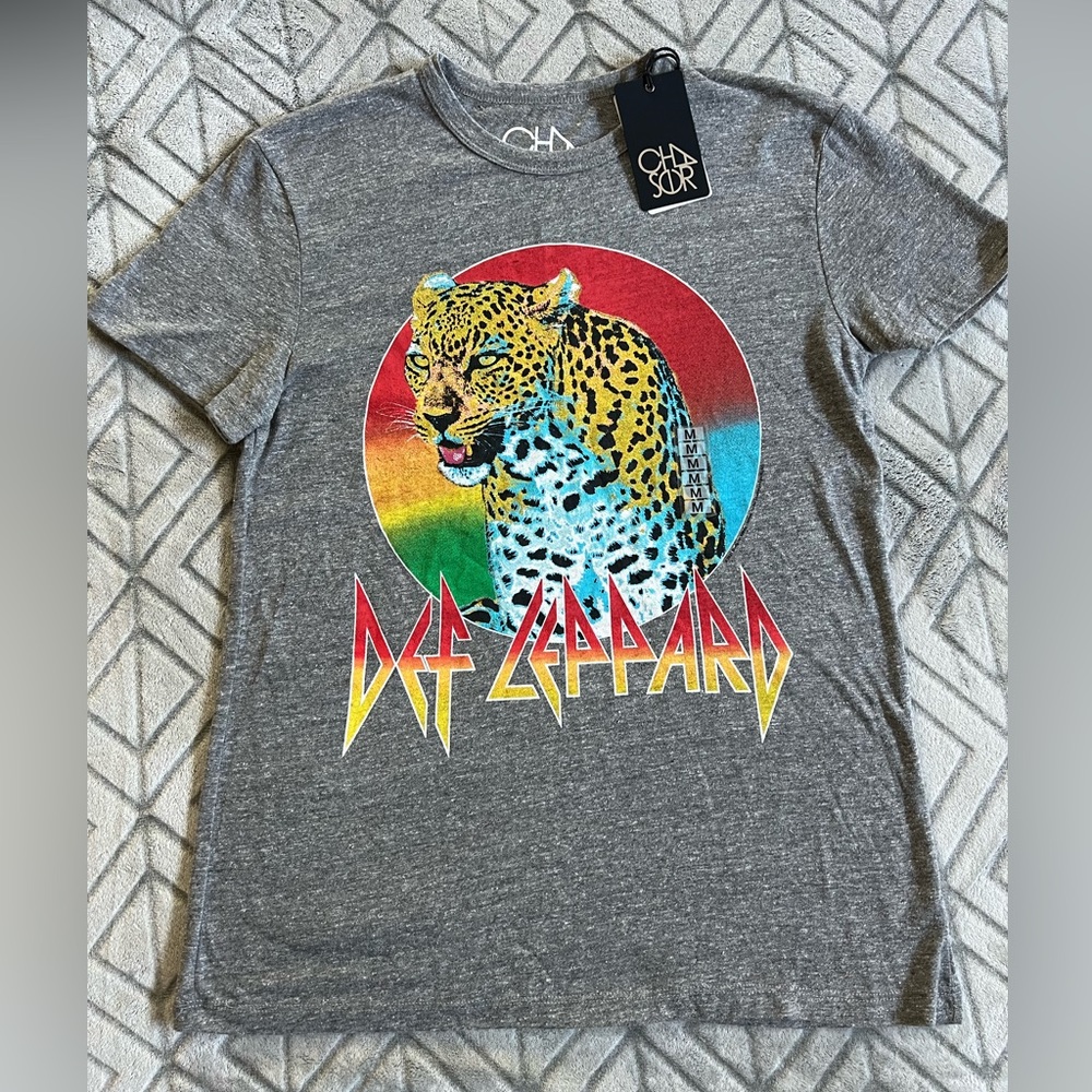 Def Leppard Chaser Vintage Tee, NWT
